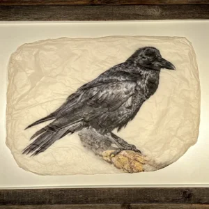 "The Raven" in Rustic Barnwood