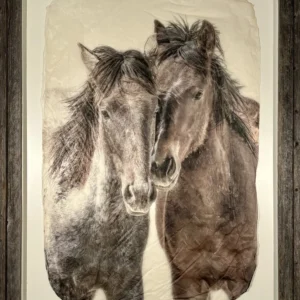 "Together" in Rustic Barnwood